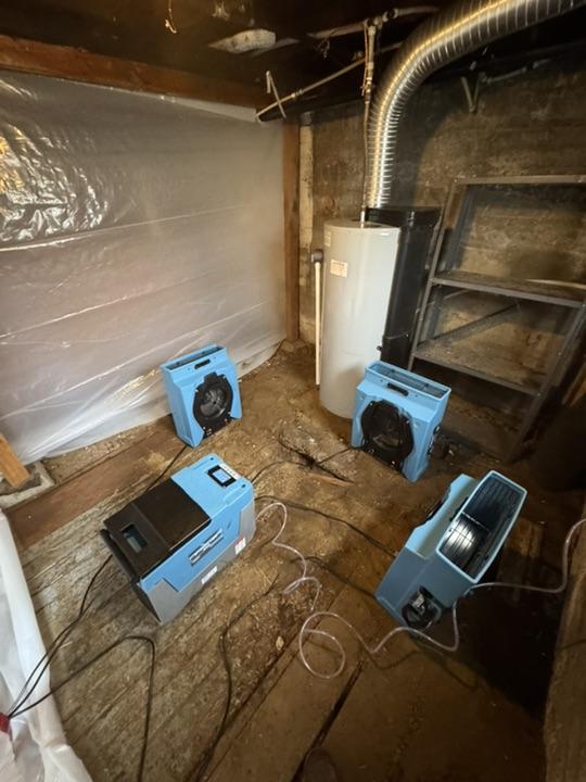 Basement water damage restoration Lake Saint Louis