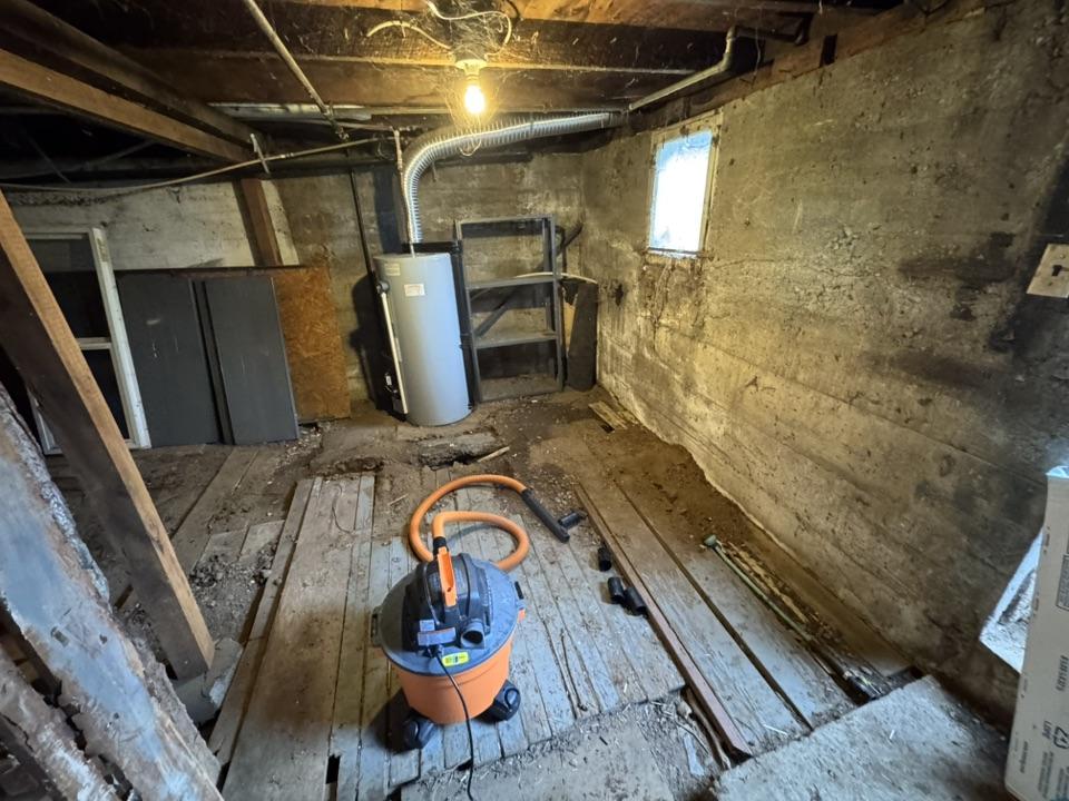 Category 3 sewage cleanup with containment in a St. Charles County, MO basement