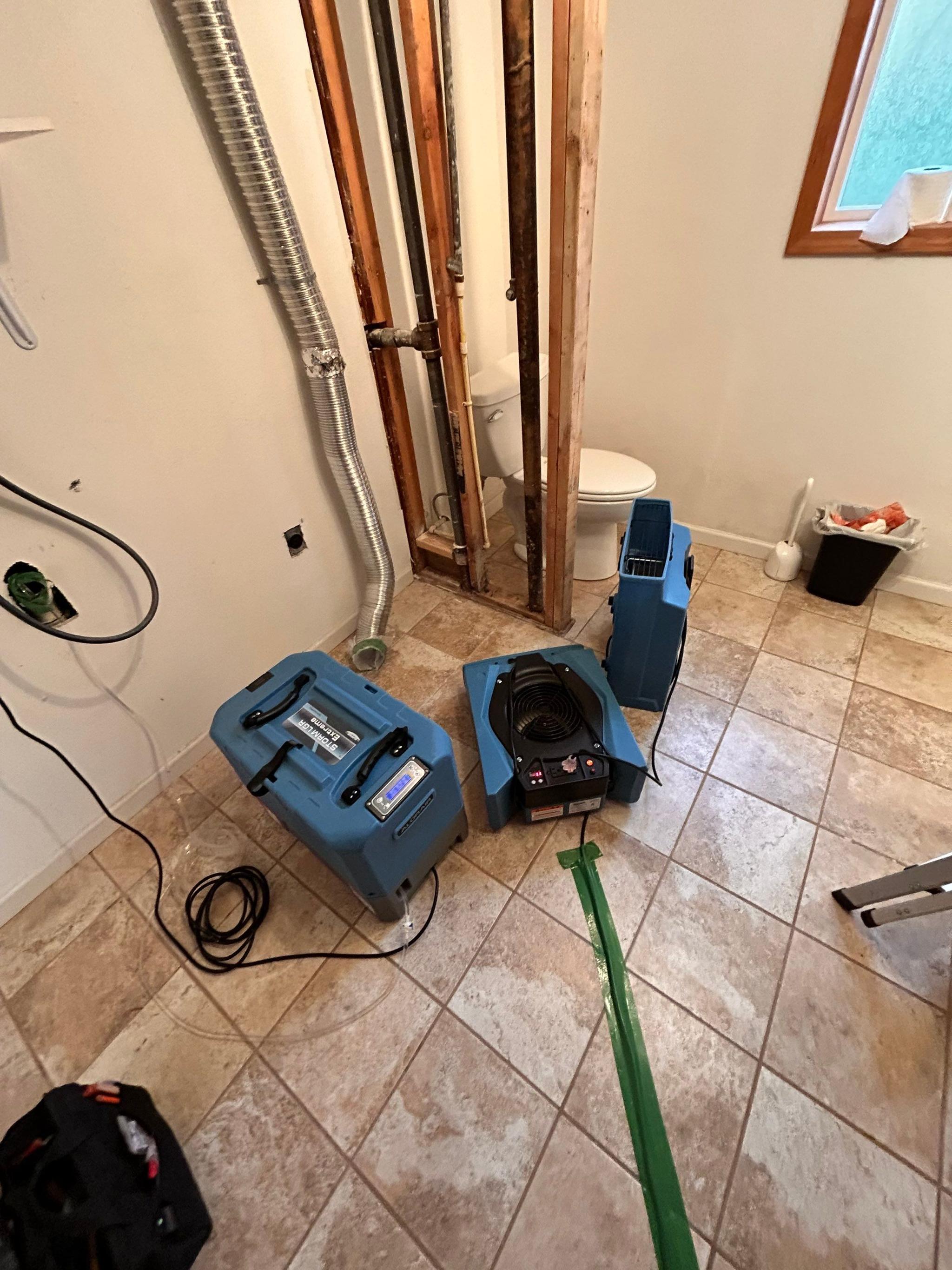 Professional toilet overflow biohazard cleanup in St. Charles County